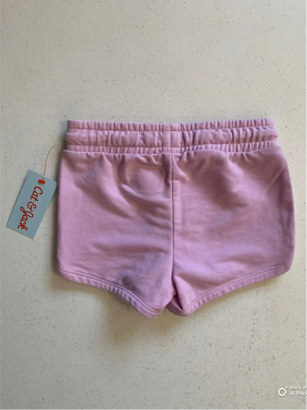 Lot of 4-Pairs of Shorts Girls Size XS (4/5) from Cat & Jack + All In Motion NWT